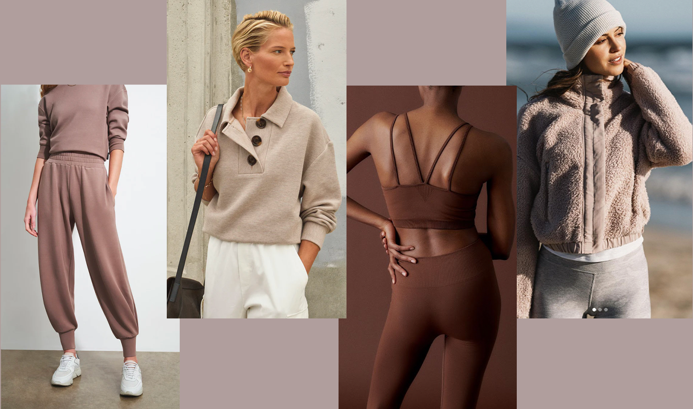 High-performance moisture-wicking thermal leggings and workout tops for the fall season.