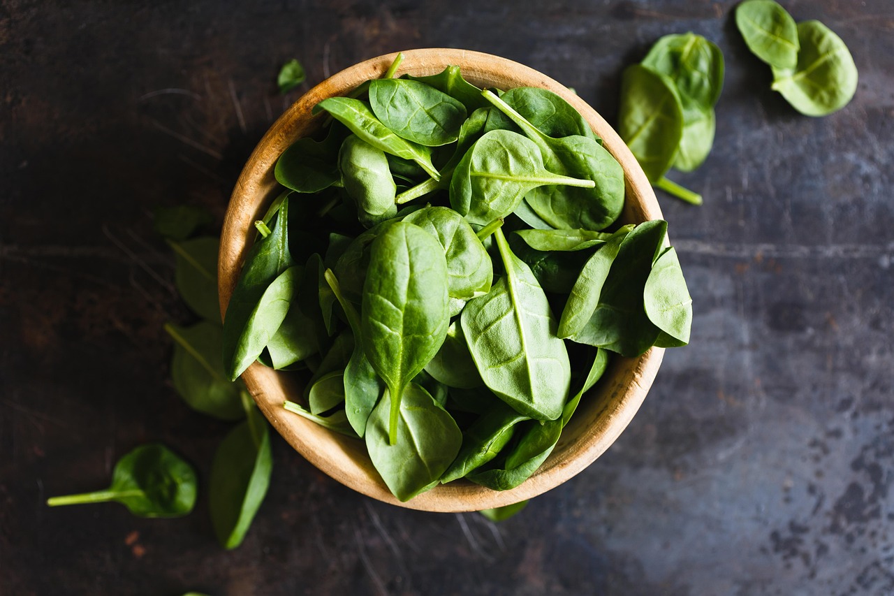 A nutritious grain bowl with seeds, leafy greens, and high-quality protein