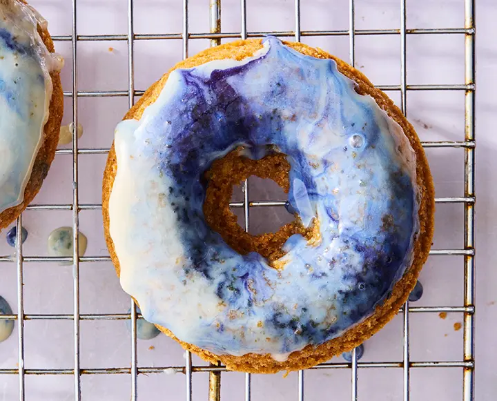 Baked Gluten-Free Doughnuts with Natural Glaze