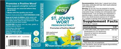 Nature's Way St. John's Wort 300 mg product packaging