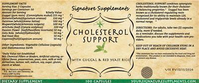 Signature Supplements Cholesterol Support product packaging