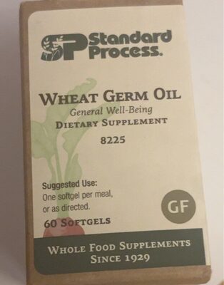 SP Standard Process Wheat Germ Oil product packaging