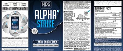 NDS Nutrition Alpha Strike product packaging