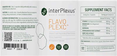 InterPlexus Whole Body Health Flavo PlexC product packaging