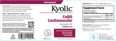Kyolic Kyolic Formula 110 source label used in the packaging illustration