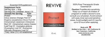 Revive Protect product packaging