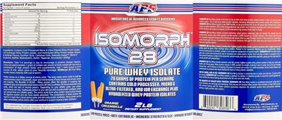 APS Isomorph 28 Orange Creamsicle source label used in the packaging illustration