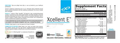 XYMOGEN Xcellent E product packaging