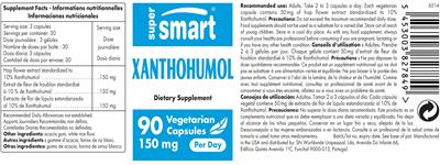 SuperSmart Xanthohumol 150 mg product packaging