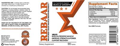 BELDT Labs Rebaar source label used in the packaging illustration