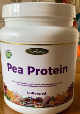 Paradise Pea Protein Unflavored product packaging