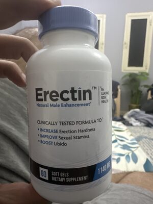 Erectin by Leading Edge Health Erectin product packaging