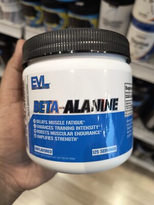 Evlution Nutrition Beta-Alanine Unflavored product packaging