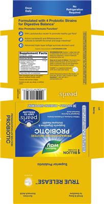 Nature's Way Primadophilus Reuteri Probiotic Pearls product packaging