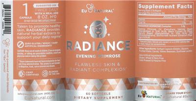 Eu Natural Radiance product packaging