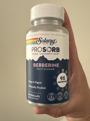 Solaray Berberine Phytosome product packaging