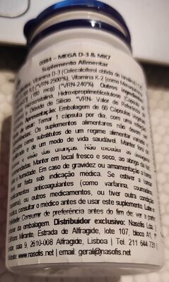 NOW Mega D-3 5000 IU & MK-7 180 mcg source label used in the packaging illustration