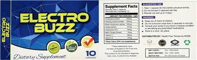 Health Fixer Electro Buzz product packaging