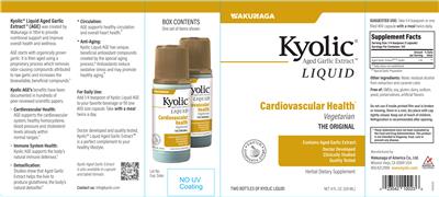 Kyolic Kyolic Liquid The Original source label used in the packaging illustration