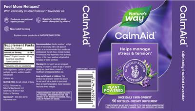 Nature's Way CalmAid product packaging