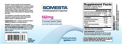 NewtonEverett Somesta source label used in the packaging illustration