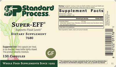 SP Standard Process Super-EFF source label used in the packaging illustration