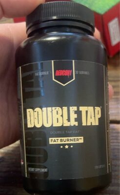 Redcon1 Double Tap source label used in the packaging illustration