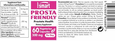 SuperSmart Prosta Friendly 500 mg product packaging