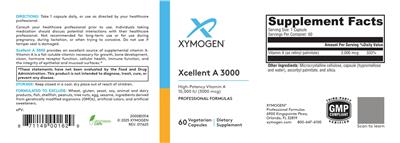 XYMOGEN Xcellent A 3000 product packaging