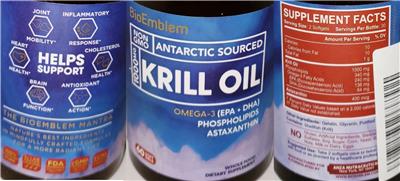 BioEmblem Krill Oill 1000 mg product packaging