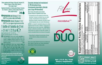 FitLine Heart DUO Microsolve product packaging