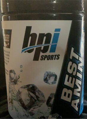 BPI Sports Best Aminos Arctic Ice source label used in the packaging illustration