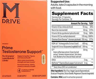 MDrive Prime source label used in the packaging illustration