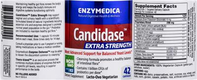 Enzymedica Candidase Extra Strength product packaging