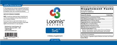 Loomis Enzymes SvG product packaging