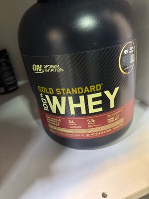 ON Optimum Nutrition Gold Standard 100% Whey Mocha Cappuccino source label used in the packaging illustration