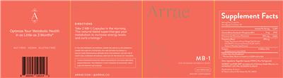 Arrae MB-1 source label used in the packaging illustration