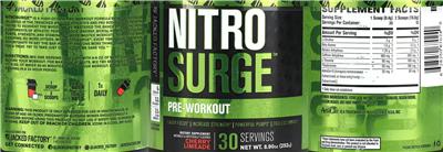 Jacked Factory NitroSurge Pre-Workout Cherry Limeade source label used in the packaging illustration