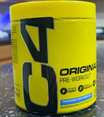 Cellucor C4 Original Frozen Bomsicle source label used in the packaging illustration