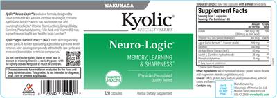 Kyolic Kyolic Neuro-Logic product packaging