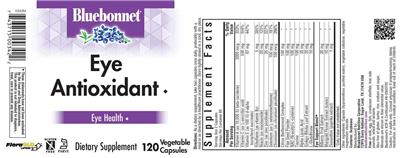 Bluebonnet Eye Antioxidant product packaging