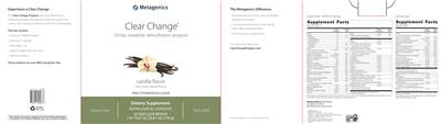 Metagenics UltraClear Renew Vanilla source label used in the packaging illustration