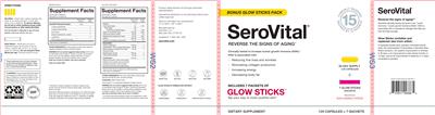 SeroVital Glow Sticks Sun-Kissed Citrus source label used in the packaging illustration