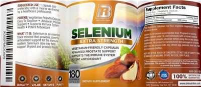 BRI Nutrition Selenium Extra Strength product packaging