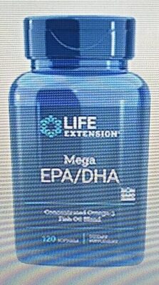 Life Extension Mega EPA/DHA product packaging