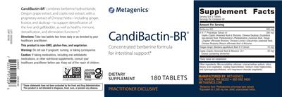 Metagenics CandiBactin-BR product packaging