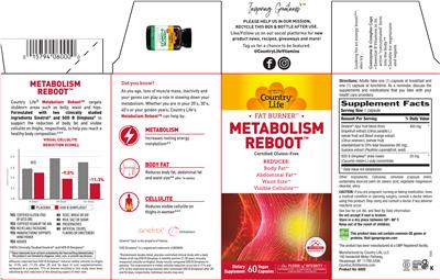 Country Life Metabolism Reboot product packaging