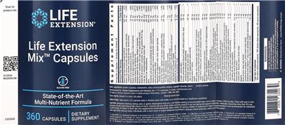 Life Extension Life Extension Mix Capsules product packaging