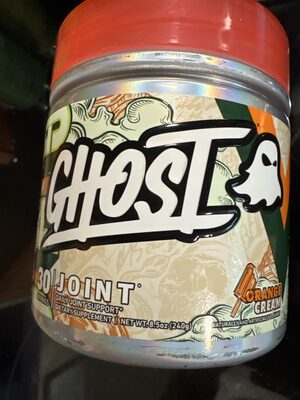 GHOST Joint Orange Cream source label used in the packaging illustration