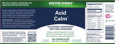 Enzyme Science Acid Calm product packaging